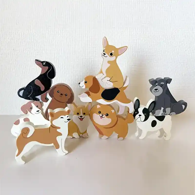 ドッグ  木製バランスゲーム